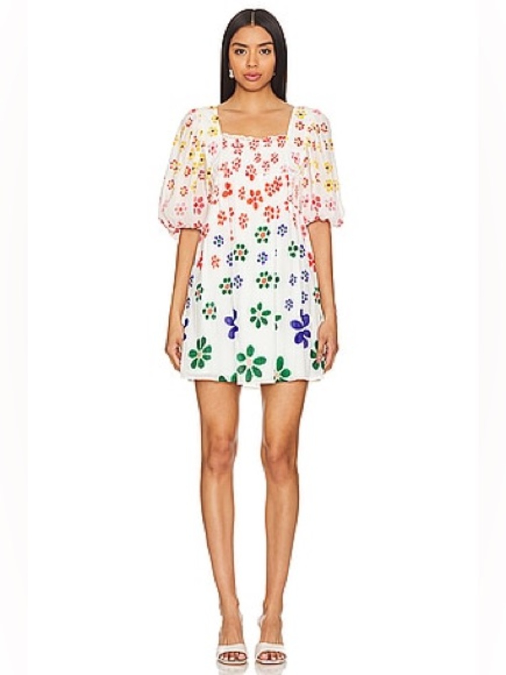NWOT JEN'S PIRATE BOOTY Dazed Mini Dress in Rainbow size Large
